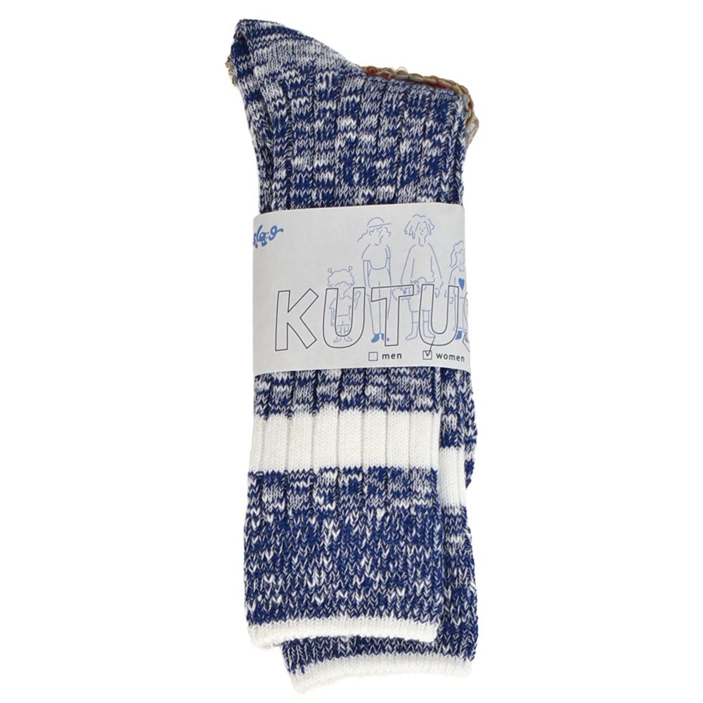 スロース (slaːθ) ease mens womens socks ソックス 靴下 レディース メンズ SLL011 NV×WH