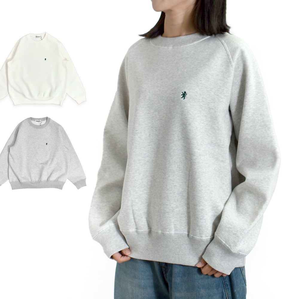 ジムフレックス (GYMPHLEX) クルーネック 長袖スウェットプルオーバー SWING SLEEVE CREW NECK P.O. ラグランスウェット GY-C0291TCF