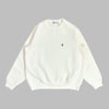 ジムフレックス (GYMPHLEX) クルーネック 長袖スウェットプルオーバー SWING SLEEVE CREW NECK P.O. ラグランスウェット GY-C0291TCF IVORY(GREEN)