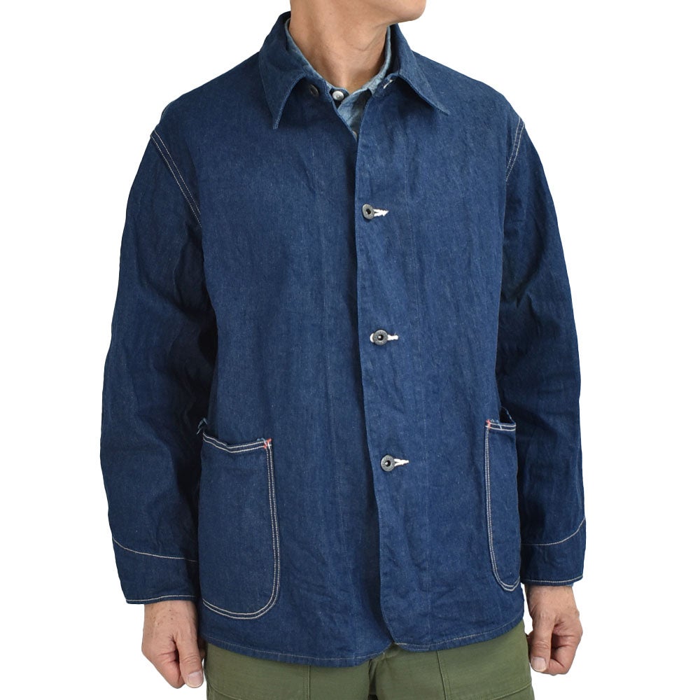 オアスロウ(orSlow)WWII SIMPLIFIED DENIM COVERALL 大戦モデル デニムカバーオール 01-6250