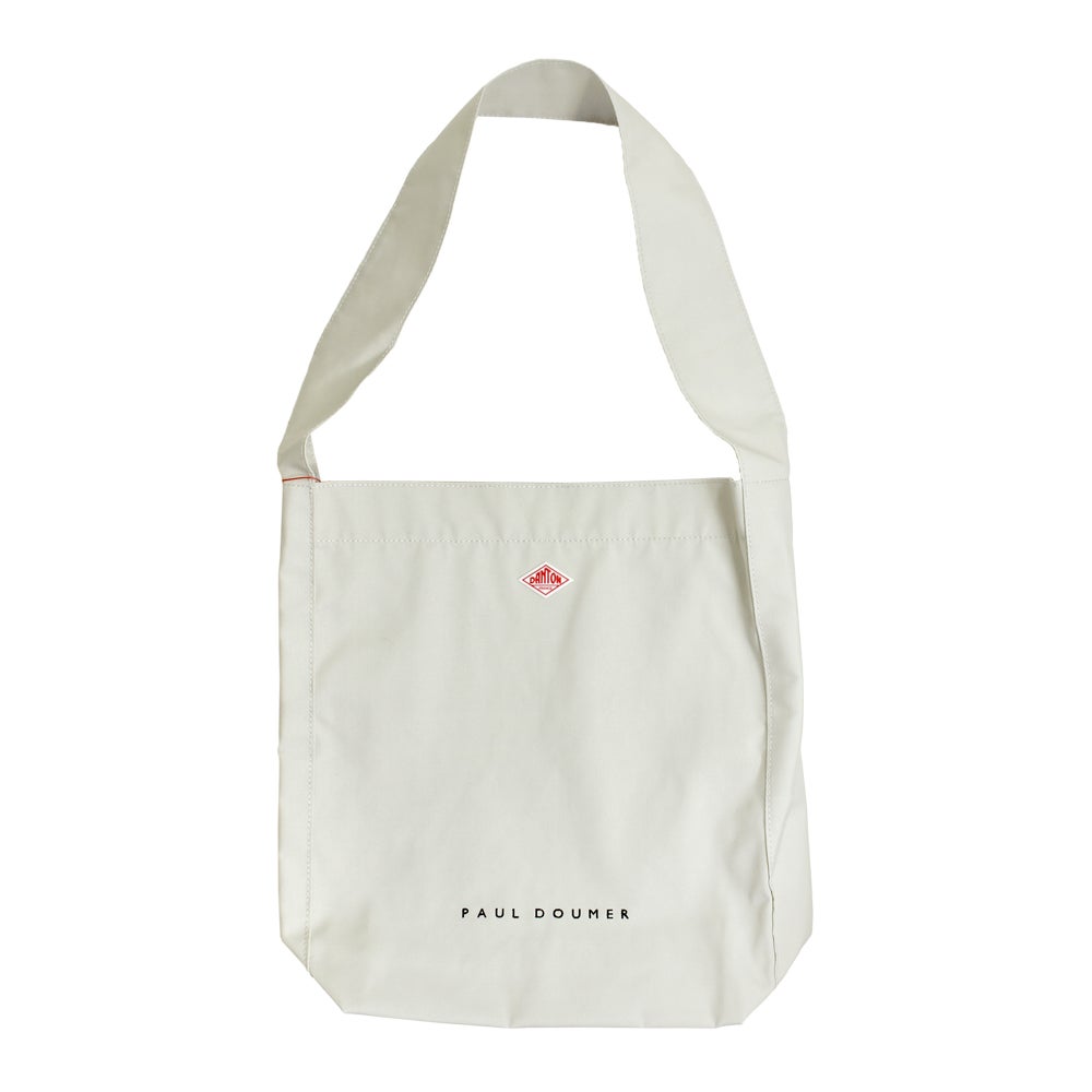 ダントン (DANTON) PAUL DOUMER Canvas One Shoulder Bag ショルダーバッグ ECRU(BLACK)