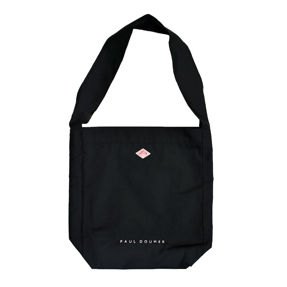 ダントン (DANTON) PAUL DOUMER Canvas One Shoulder Bag ショルダーバッグ BLACK(WHITE)