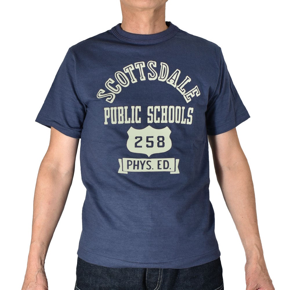 ウエアハウス (WAREHOUSE) Lot 4601 SCOTTSDALE 半袖プリントTシャツ