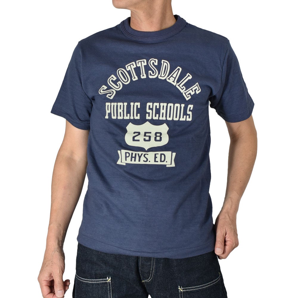 ウエアハウス (WAREHOUSE) Lot 4601 SCOTTSDALE 半袖プリントTシャツ