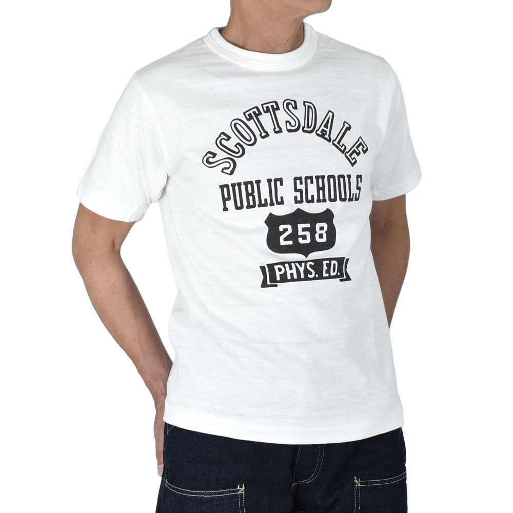 ウエアハウス (WAREHOUSE) Lot 4601 SCOTTSDALE 半袖プリントTシャツ