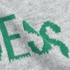 ブリスバンチ (Bliss bunch) ジャガードロゴPO 長袖コットンニット プルオーバー P768-272