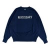 ブリスバンチ (Bliss bunch) ジャガードロゴPO 長袖コットンニット プルオーバー P768-272 4-4.NAVY