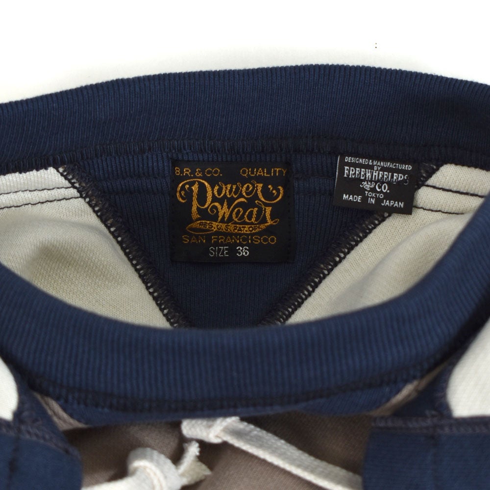 フリーホイーラーズ (FREEWHEELERS) =AFTER HOOD SWEAT SHIRT SET-IN SLEEVE= DOUBLE FACE スウェット ダブルフェイス 後付けパーカー 2634004