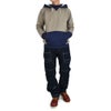 フリーホイーラーズ (FREEWHEELERS) =AFTER HOOD SWEAT SHIRT SET-IN SLEEVE= DOUBLE FACE スウェット ダブルフェイス 後付けパーカー 2634004 GRY×NV×CRM