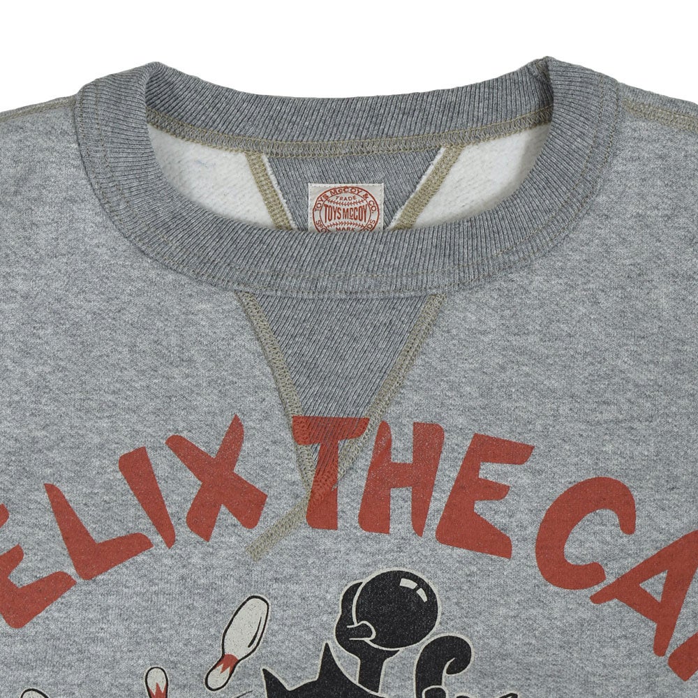 トイズマッコイ (TOYS McCOY) HEAVYWEIGHT SWEAT SHIRT FELIX THE CAT -STRIKE AGAIN- プリントスウェットシャツ 長袖トレーナー TMC2643