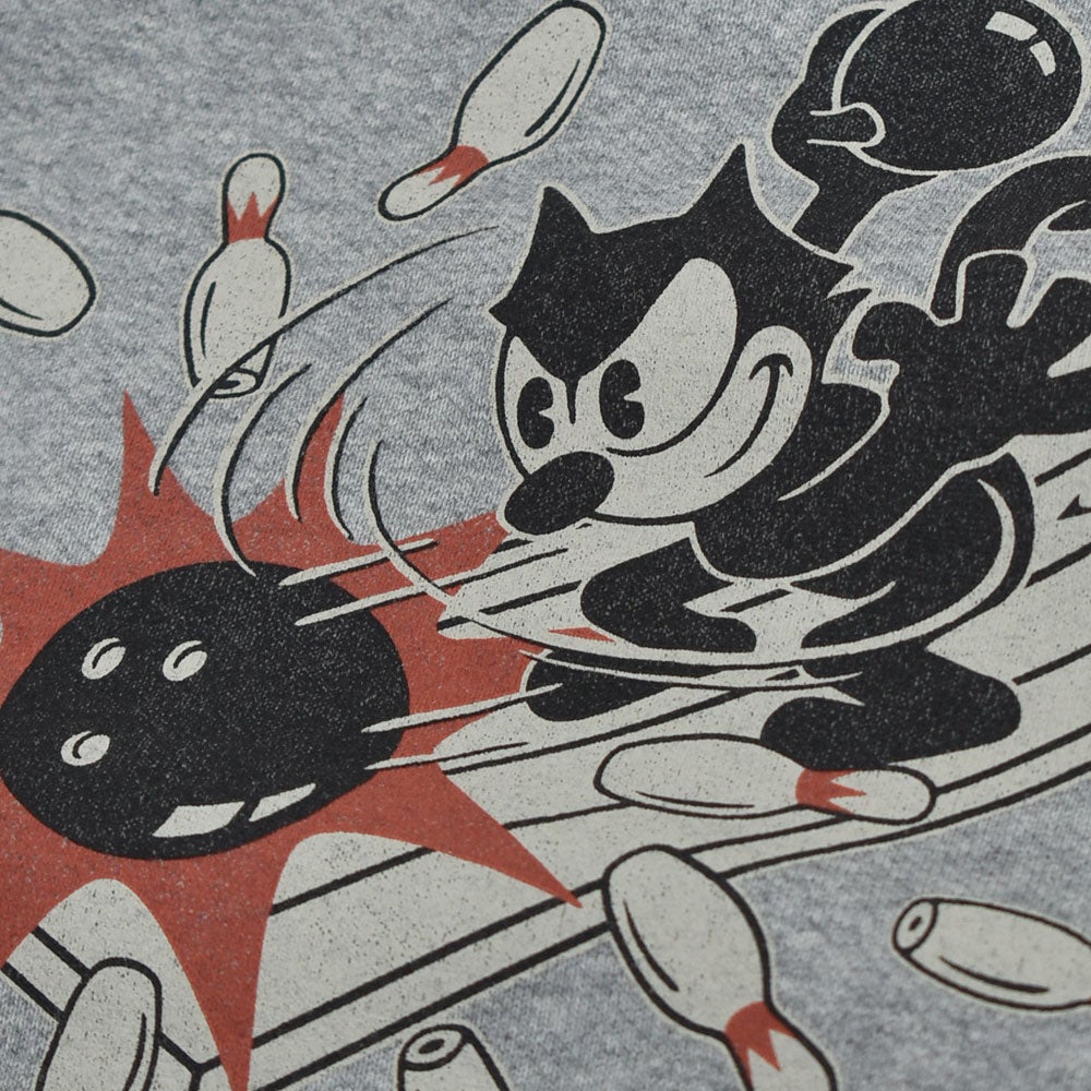 トイズマッコイ (TOYS McCOY) HEAVYWEIGHT SWEAT SHIRT FELIX THE CAT -STRIKE AGAIN- プリントスウェットシャツ 長袖トレーナー TMC2643