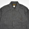 フリーホイーラーズ (FREEWHEELERS) -NEAL- SHIRT 1926 STYLE WORK CLOTHING Vintage Style Grained Chambray BLACK PEPPER CHAMBRAY ニールシャツ 長袖ワークシャツ シャンブレーシャツ 2613103