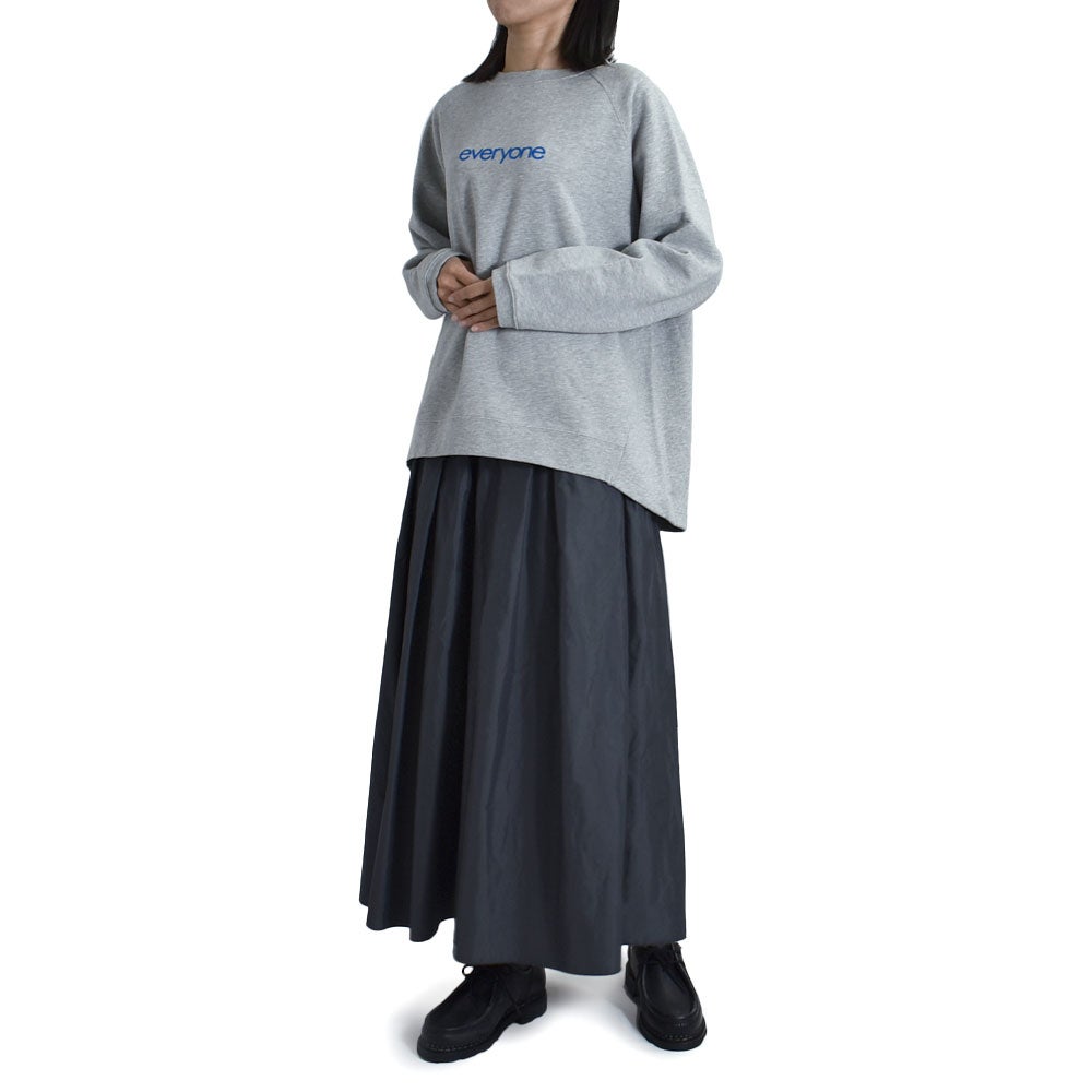 ブリスバンチ (Bliss bunch) FB差ロゴプリントラグランPO 長袖ラグランスウェットTシャツ プルオーバー A768-385 3-2.TOP GRAY