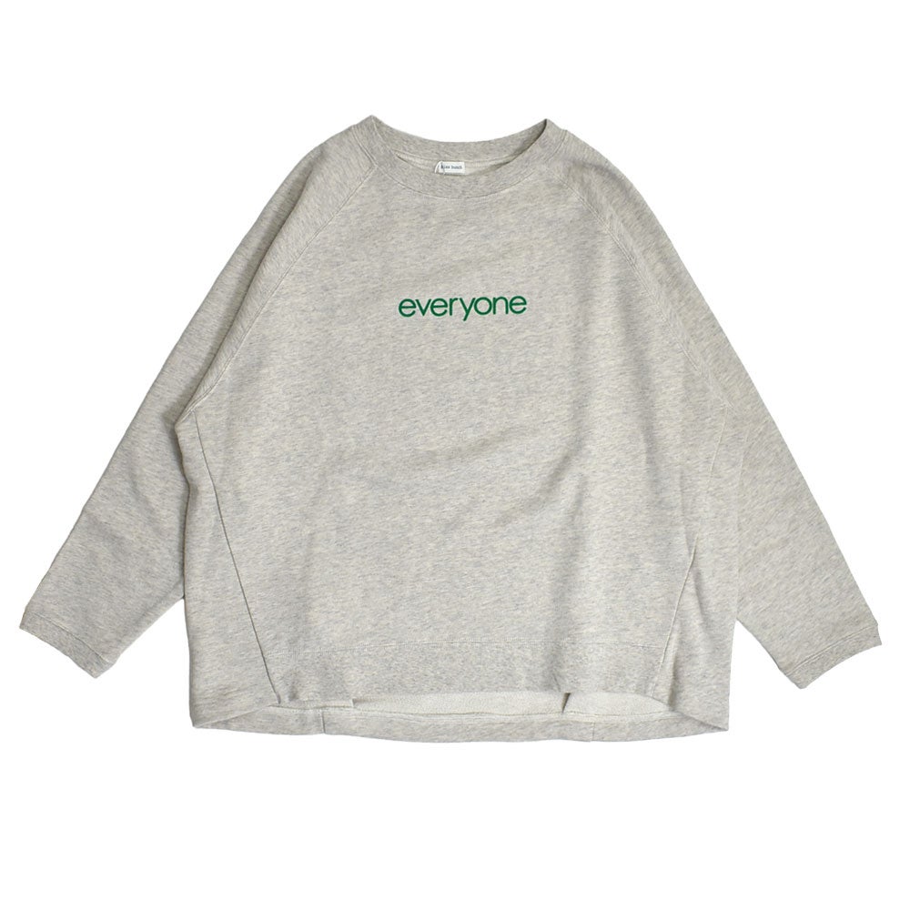 ブリスバンチ (Bliss bunch) FB差ロゴプリントラグランPO 長袖ラグランスウェットTシャツ プルオーバー A768-385 3-1.OATMEAL
