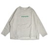 ブリスバンチ (Bliss bunch) FB差ロゴプリントラグランPO 長袖ラグランスウェットTシャツ プルオーバー A768-385 3-1.OATMEAL