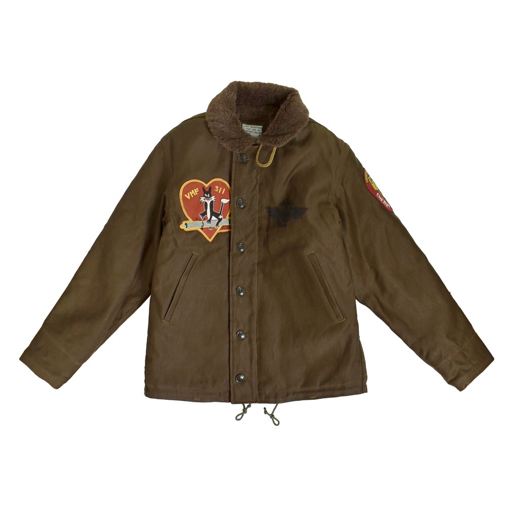 フリーホイーラーズ (FREEWHEELERS) -TOMCATS- TYPE N-1 デッキジャケット アウター コート 2631002 DARK RD BE