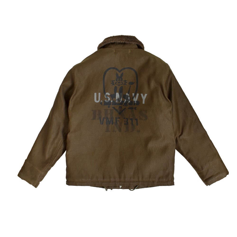 フリーホイーラーズ (FREEWHEELERS) -TOMCATS- TYPE N-1 デッキジャケット アウター コート 2631002 DARK RD BE