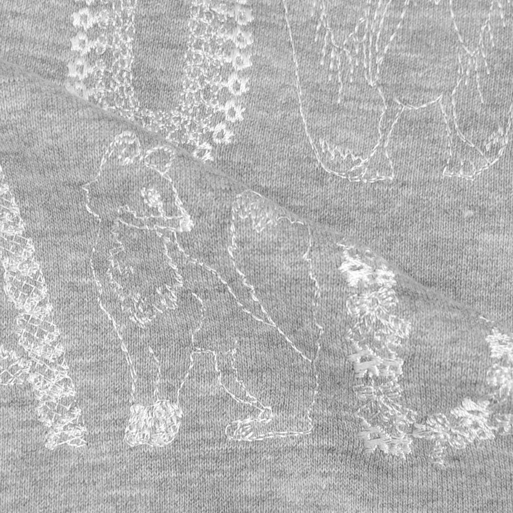 マーブルシュッド (marble SUD) EMB SLOW フーディー 刺繍 パーカー 01GF020194