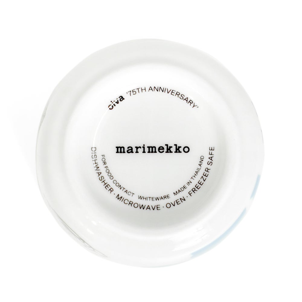 マリメッコ (marimekko) 【日本限定】75th Anniversary コーヒーカップセット（ハンドルなし）200ml 75周年記念 食器 2個セット ギフトボックス ペア 52269-4-76345 52269476345