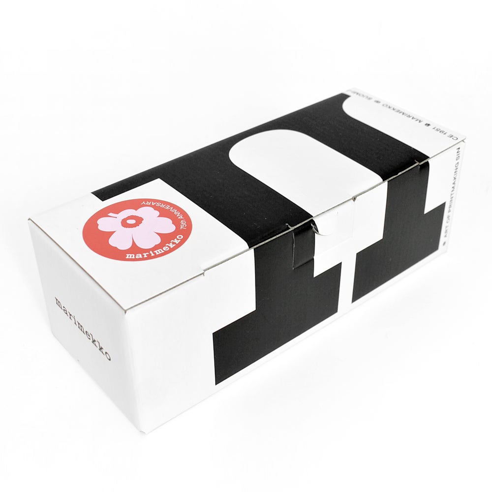 マリメッコ (marimekko) 【日本限定】75th Anniversary コーヒーカップセット（ハンドルなし）200ml 75周年記念 食器 2個セット ギフトボックス ペア 52269-4-76345 52269476345