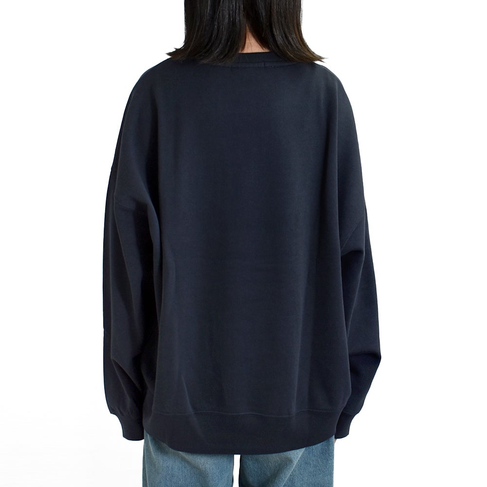 マーブルシュッド (marble SUD) EMB SLOW LONG SWEAT 刺繍 長袖 トレーナー 01GF020193