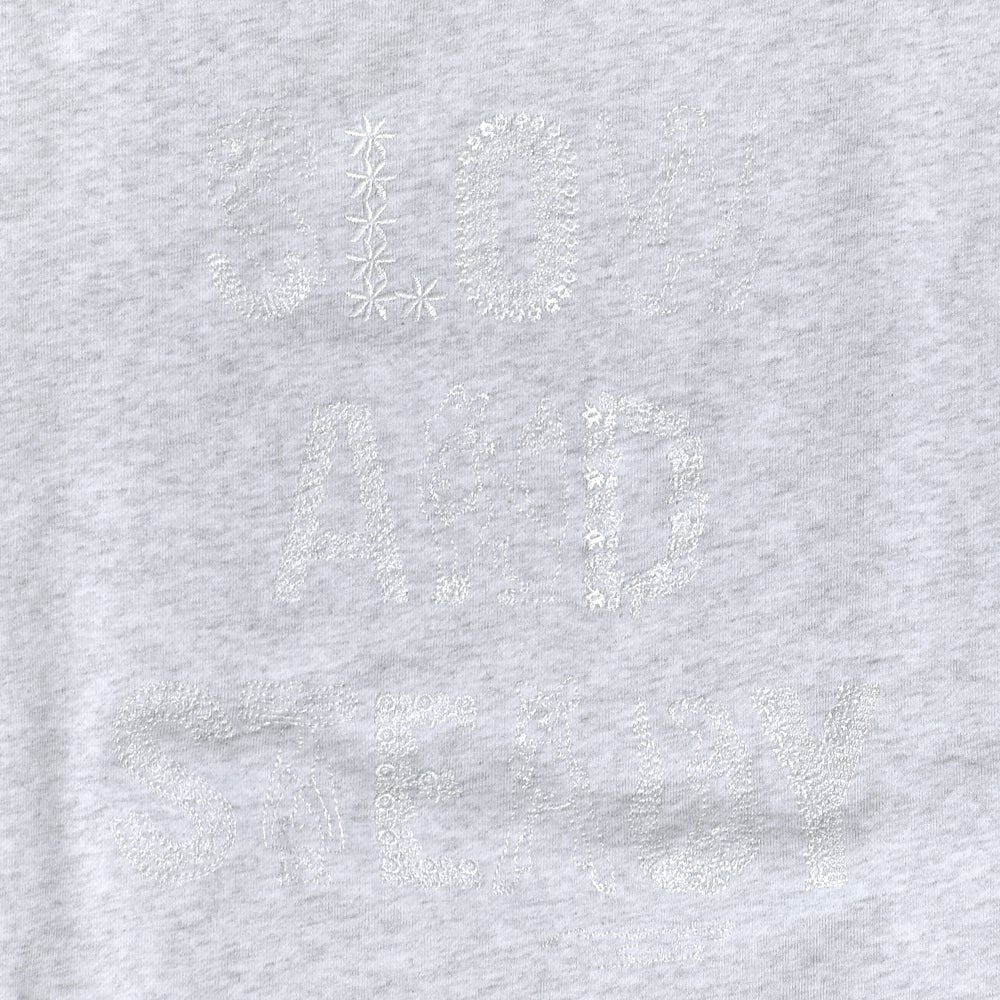 マーブルシュッド (marble SUD) EMB SLOW LONG SWEAT 刺繍 長袖 トレーナー 01GF020193