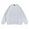 マーブルシュッド (marble SUD) EMB SLOW LONG SWEAT 刺繍 長袖 トレーナー 01GF020193 07.H.GRY