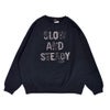 マーブルシュッド (marble SUD) EMB SLOW LONG SWEAT 刺繍 長袖 トレーナー 01GF020193 59.NAVY