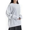 マーブルシュッド (marble SUD) EMB SLOW LONG SWEAT 刺繍 長袖 トレーナー 01GF020193