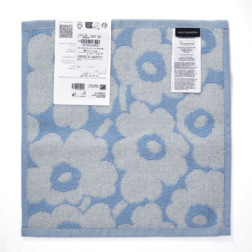 マリメッコ (marimekko) 日本限定 Mini Unikko ミニタオル 26×26cm ハンドタオル ミニウニッコ 花 52269-4-76288 52269476288