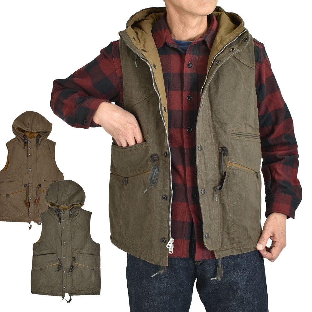コリンボ (COLIMBO) Original Sniper's Vest -Plain- オリジナル スナイパーズベスト プレーン コットンベスト ZB-0115