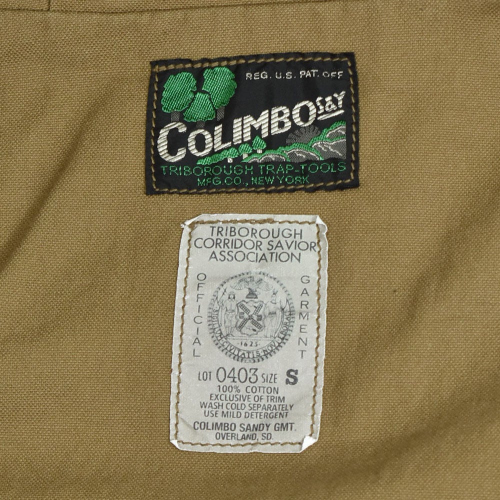 コリンボ (COLIMBO) Original Sniper's Vest -Plain- オリジナル スナイパーズベスト プレーン コットンベスト ZB-0115