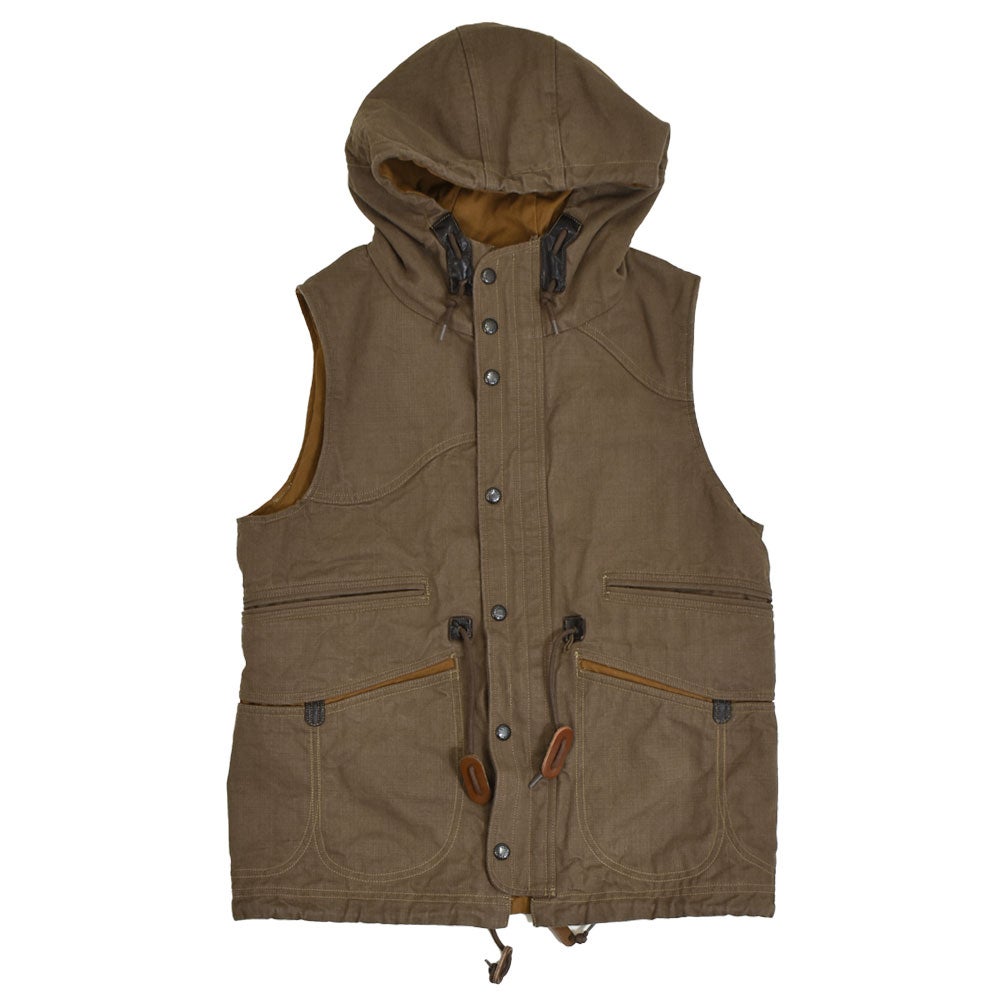 コリンボ (COLIMBO) Original Sniper's Vest -Plain- オリジナル スナイパーズベスト プレーン コットンベスト ZB-0115 01.Khaki