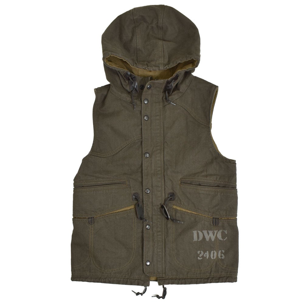 コリンボ (COLIMBO) Original Sniper's Vest -Custom- =DWC 2406= オリジナル スナイパーズベスト カスタム コットンベスト ZB-0121 02.Olive