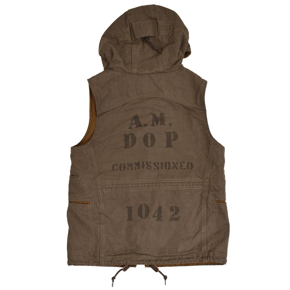 コリンボ (COLIMBO) Original Sniper's Vest -Custom- =DWC 2406= オリジナル スナイパーズベスト カスタム コットンベスト ZB-0121 01.Khaki