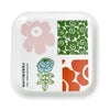 マリメッコ (marimekko) 【日本限定】75th Anniversary トレイ 20×20cm 75周年記念 食卓用トレー お盆 52269-4-76366 52269476366 10.マルチカラー