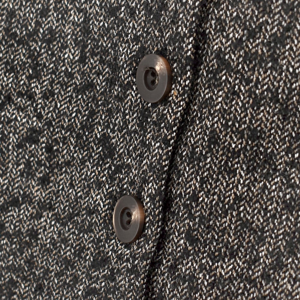 ケレン (KELEN) EDNA BACK SLIT TWEED GILET ベスト ジレ LKL26FBL2323