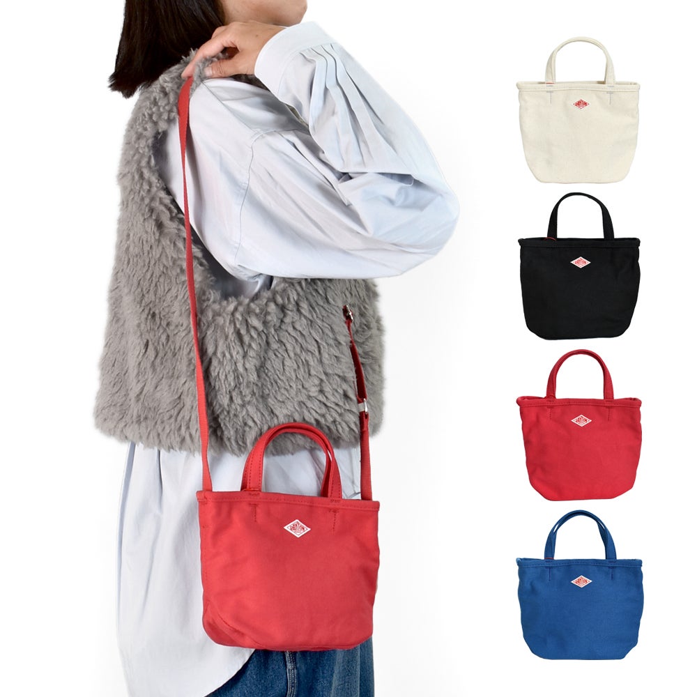 ダントン(DANTON)ORSAY PETIT Cotton Canvas 2-Way Bag ショルダーバッグ ミニサイズ