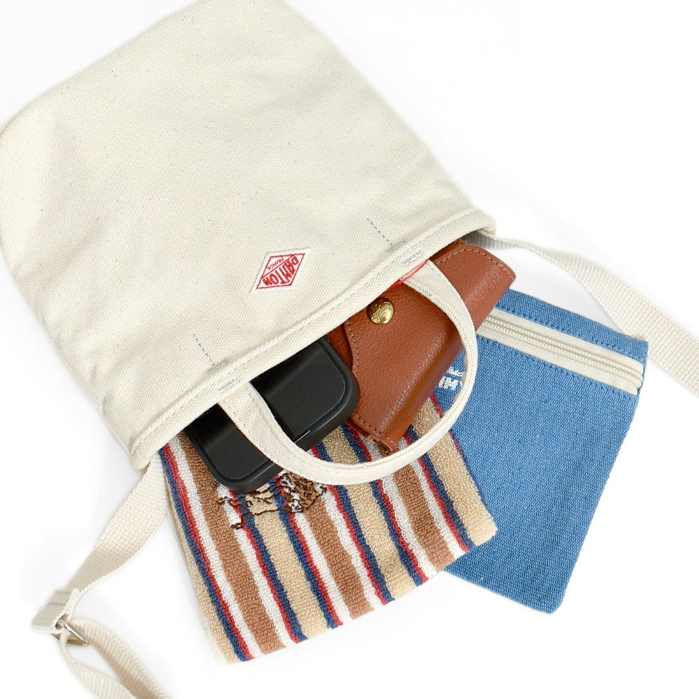 ダントン (DANTON) ORSAY PETIT Cotton Canvas 2-Way Bag ショルダーバッグ ミニサイズ
