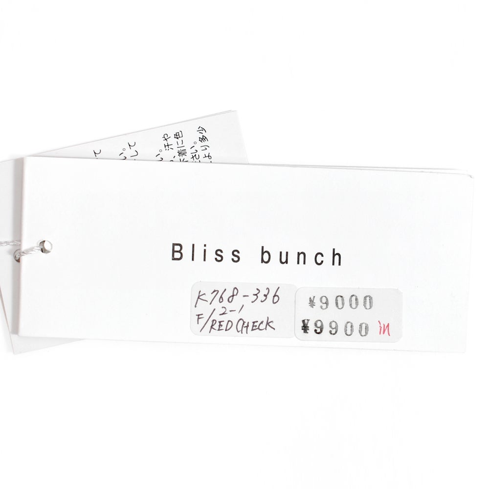 ブリスバンチ (Bliss bunch) FB差チビ衿ワイドシャツ 長袖チェックシャツ K768-336