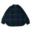 ブリスバンチ (Bliss bunch) FB差チビ衿ワイドシャツ 長袖チェックシャツ K768-336 2-2.NAVY CHECK
