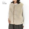 オーチバル/オーシバル (ORCIVAL) ボアフリース ノーカラーベスト ROUND NECK VEST OR-A0742BFF