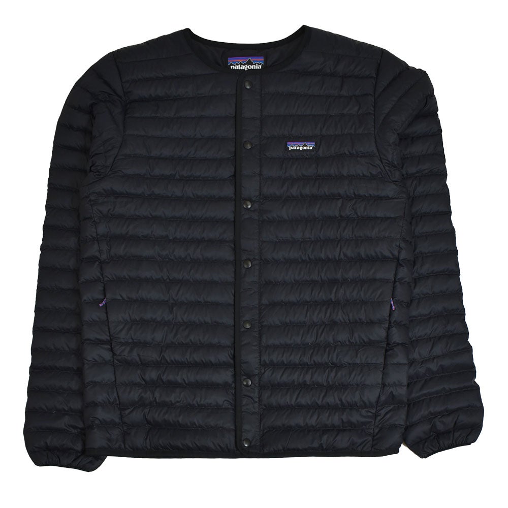 パタゴニア (PATAGONIA) メンズ ライトウェイト ダウン セーター カーディガン M's LW Down Sweater Cardigan ライトダウンジャケット 31900 BLK(Black)