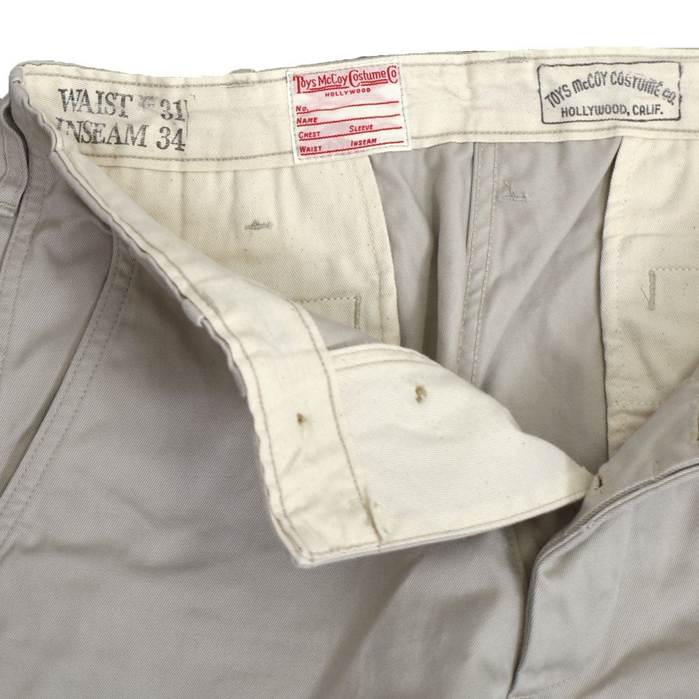 トイズマッコイ (TOYS McCOY) THE GREAT AMERICAN HERO TOYS McCOY TROUSERS コットンチノパンツ TMP2601