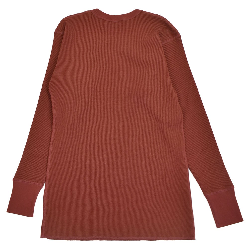 フリーホイーラーズ (FREEWHEELERS) -TOMCATS- CREW NECKED THERMAL LONG SLEEVE SHIRT ワッフルニット 長袖プリントサーマルTシャツ ロンT 2635002