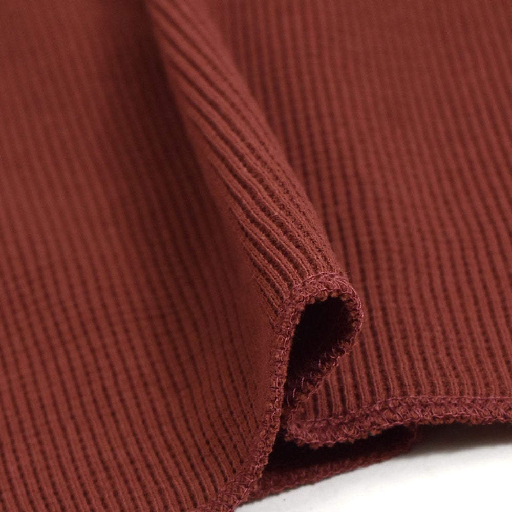 フリーホイーラーズ (FREEWHEELERS) -TOMCATS- CREW NECKED THERMAL LONG SLEEVE SHIRT ワッフルニット 長袖プリントサーマルTシャツ ロンT 2635002