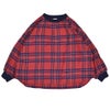ブリスバンチ (Bliss bunch) RIB使いワイドPO 長袖プルオーバー ロンT チェック柄 K768-339 2-1.RED CHECK