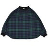 ブリスバンチ (Bliss bunch) RIB使いワイドPO 長袖プルオーバー ロンT チェック柄 K768-339 2-2.NAVY CHECK
