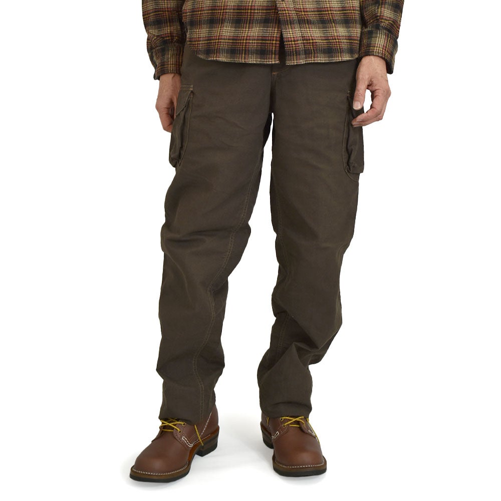 フリーホイーラーズ (FREEWHEELERS) TIMBER CRUISER TROUSERS CHARCOAL KHAKI ティンバークルーザートラウザーズ ハンティングパンツ 2632006