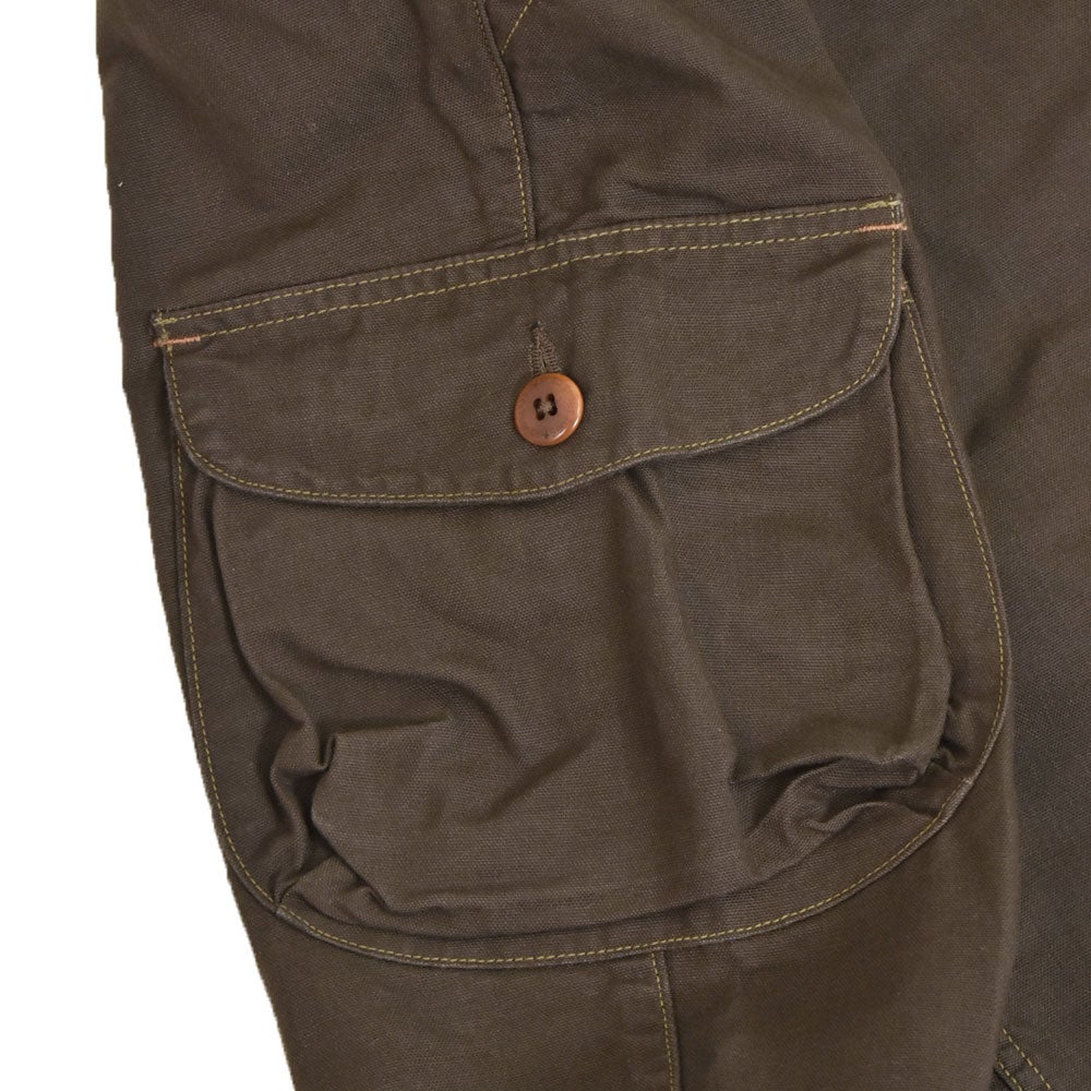 フリーホイーラーズ (FREEWHEELERS) TIMBER CRUISER TROUSERS CHARCOAL KHAKI ティンバークルーザートラウザーズ ハンティングパンツ 2632006